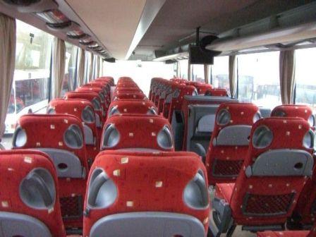 Autobusu noma Cēsīs 44 49 50 55 sēdvietas